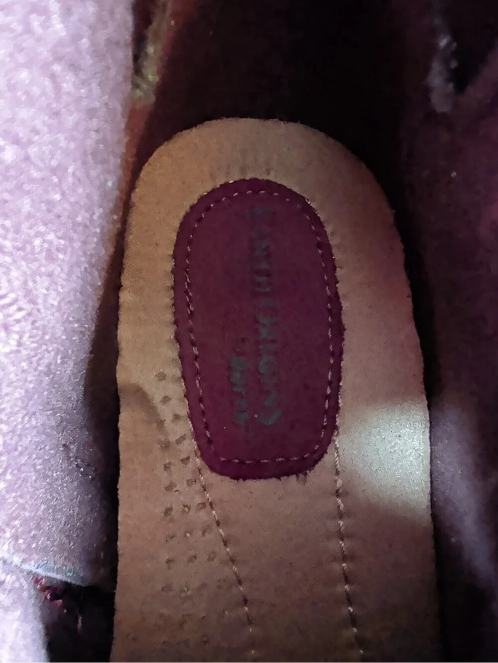 Earth Origins Burgundy Maroon Suede Mid-Calf Boots Zippers Buckle Detail 8